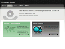 Tablet Screenshot of fernandezcano.es